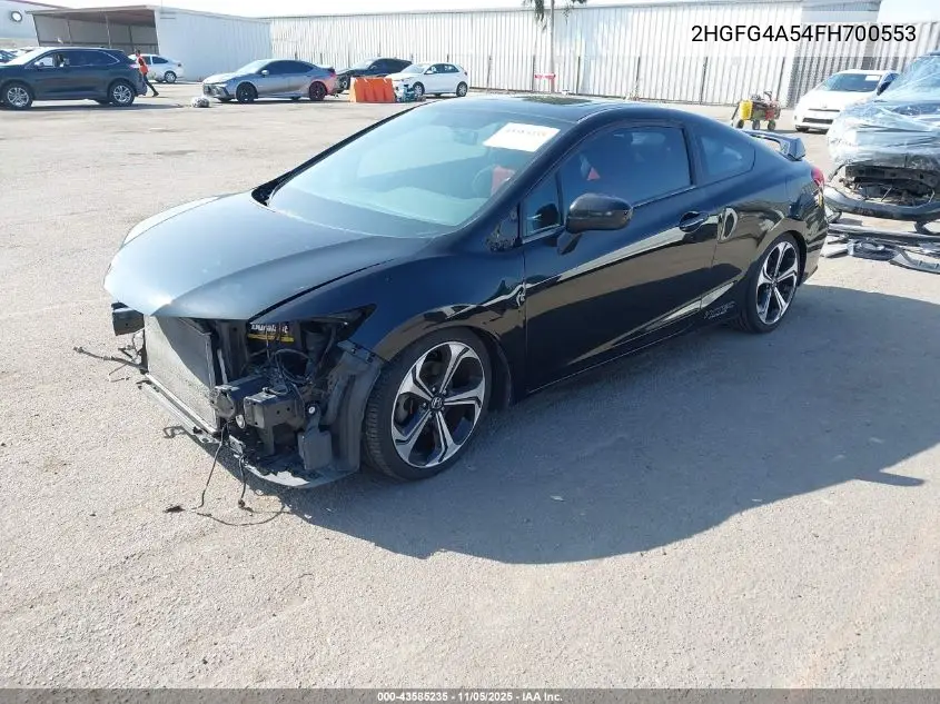 2HGFG4A54FH700553 2015 Honda Civic Si