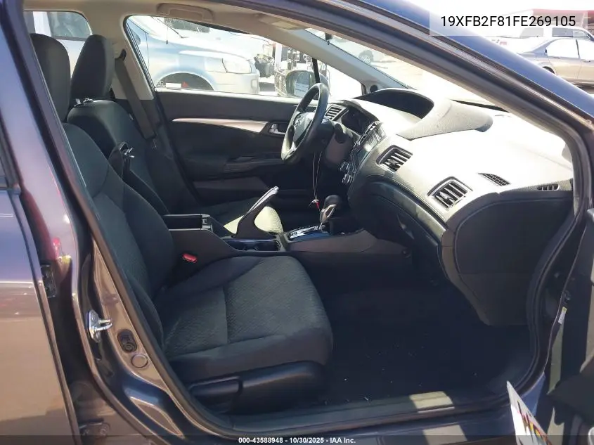 19XFB2F81FE269105 2015 Honda Civic Ex