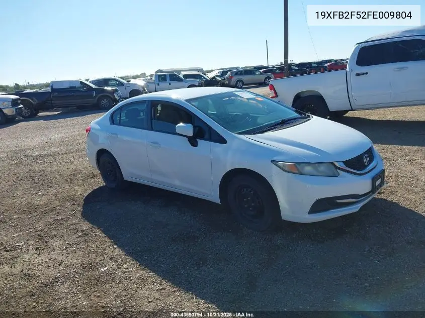 19XFB2F52FE009804 2015 Honda Civic Lx