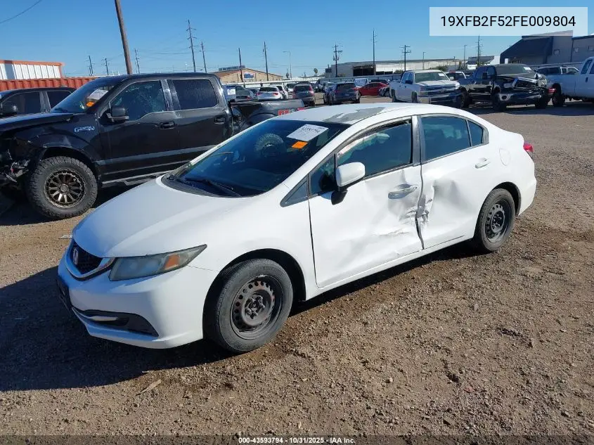19XFB2F52FE009804 2015 Honda Civic Lx