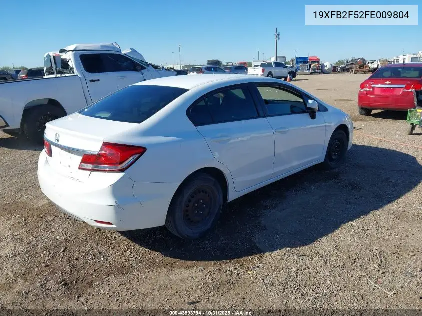19XFB2F52FE009804 2015 Honda Civic Lx