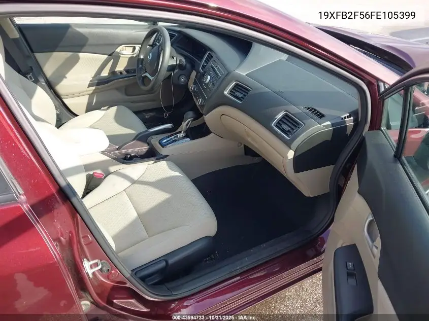 19XFB2F56FE105399 2015 Honda Civic Lx