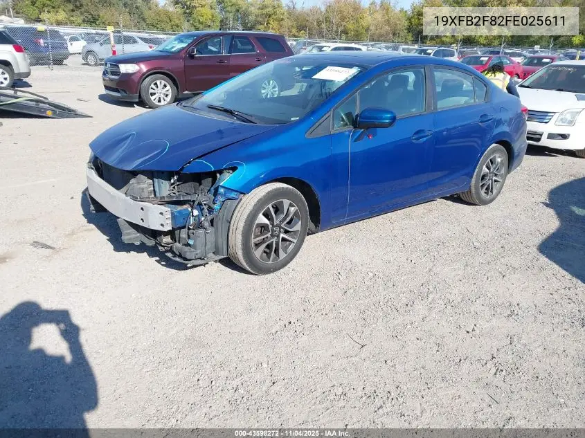 19XFB2F82FE025611 2015 Honda Civic Ex
