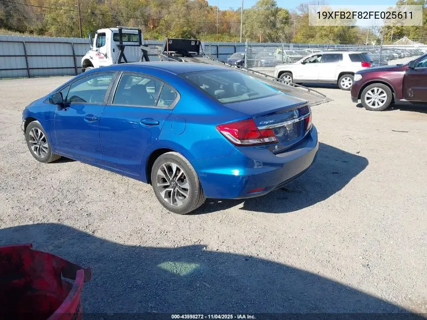 19XFB2F82FE025611 2015 Honda Civic Ex