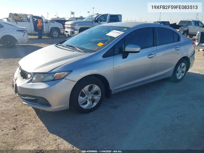 19XFB2F59FE083513 2015 Honda Civic Lx