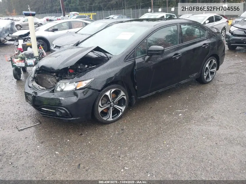 2HGFB6E52FH704556 2015 Honda Civic Si