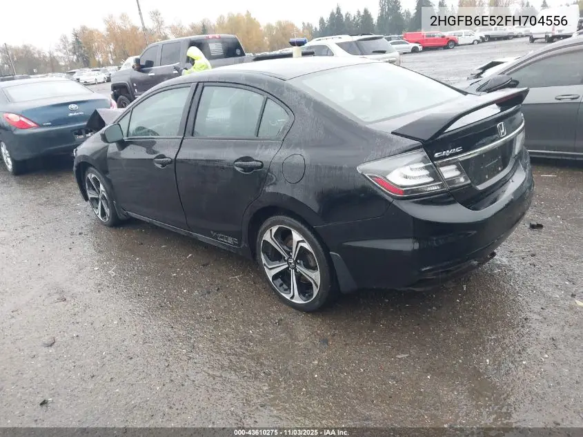 2HGFB6E52FH704556 2015 Honda Civic Si
