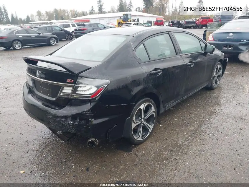 2HGFB6E52FH704556 2015 Honda Civic Si