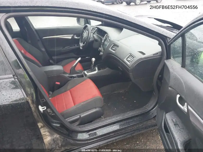 2HGFB6E52FH704556 2015 Honda Civic Si