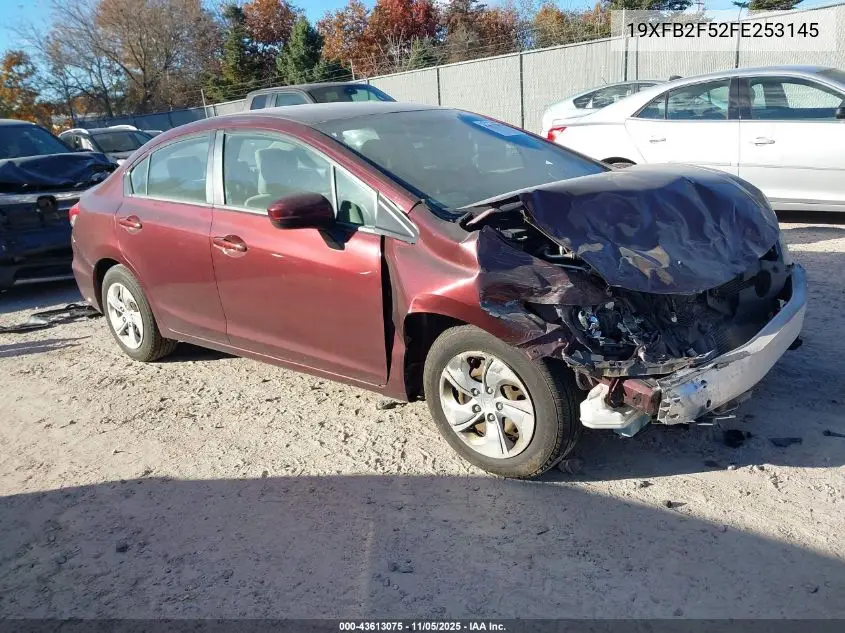 19XFB2F52FE253145 2015 Honda Civic Lx