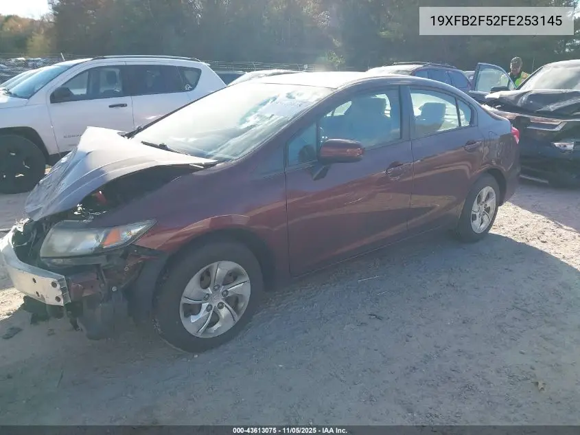 19XFB2F52FE253145 2015 Honda Civic Lx