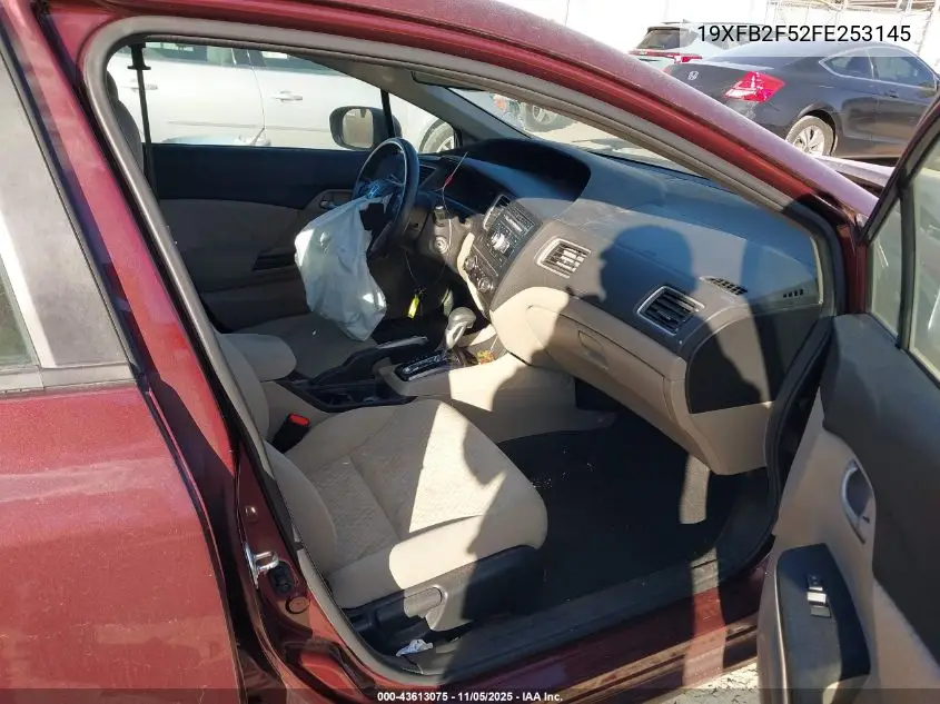 19XFB2F52FE253145 2015 Honda Civic Lx