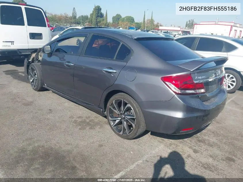 2HGFB2F83FH555186 2015 Honda Civic Ex