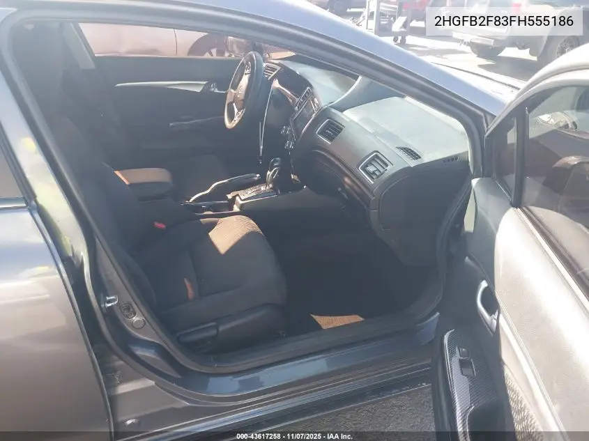 2HGFB2F83FH555186 2015 Honda Civic Ex