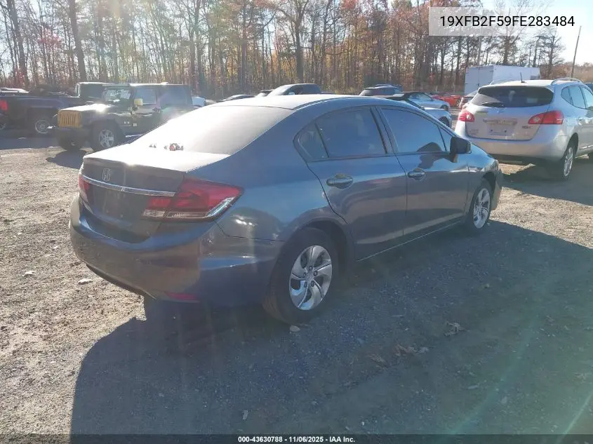 19XFB2F59FE283484 2015 Honda Civic Lx