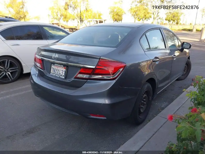 19XFB2F58FE242876 2015 Honda Civic Lx