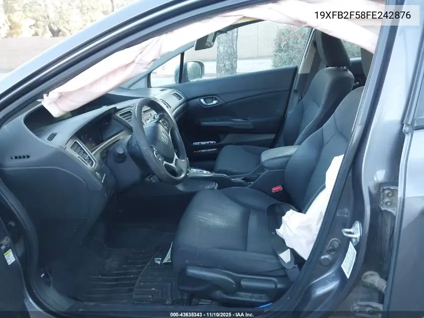 19XFB2F58FE242876 2015 Honda Civic Lx