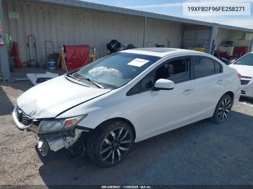 19XFB2F96FE258271 2015 Honda Civic Ex-L