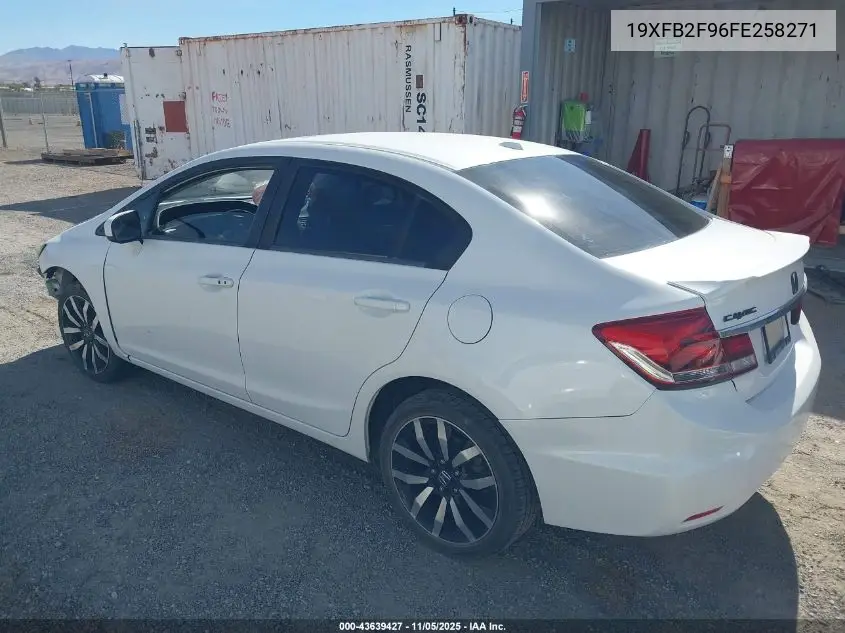 19XFB2F96FE258271 2015 Honda Civic Ex-L