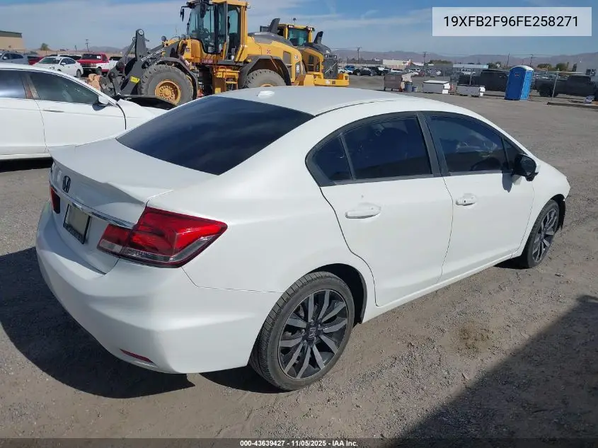 19XFB2F96FE258271 2015 Honda Civic Ex-L