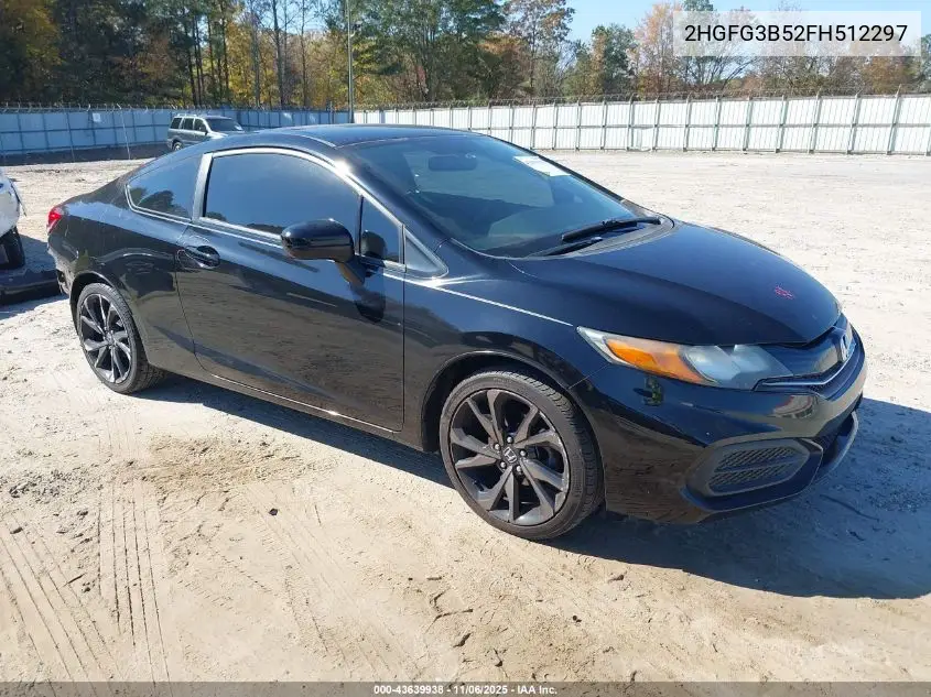 2HGFG3B52FH512297 2015 Honda Civic Lx