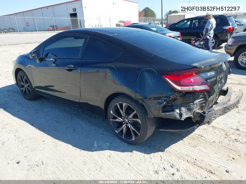 2HGFG3B52FH512297 2015 Honda Civic Lx