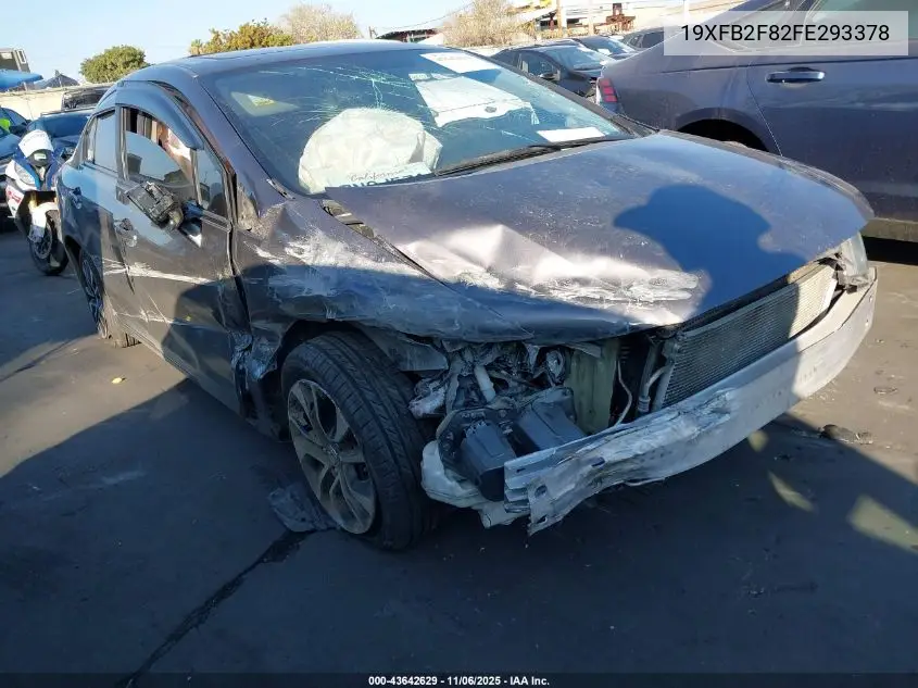 19XFB2F82FE293378 2015 Honda Civic Ex