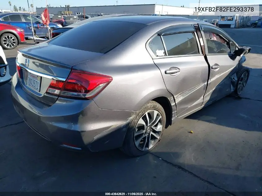 19XFB2F82FE293378 2015 Honda Civic Ex