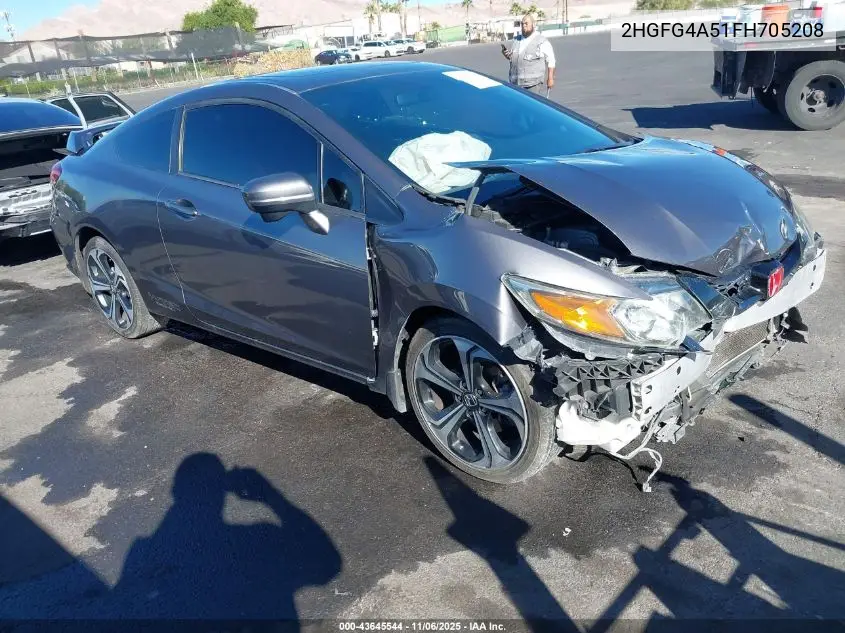 2HGFG4A51FH705208 2015 Honda Civic Si