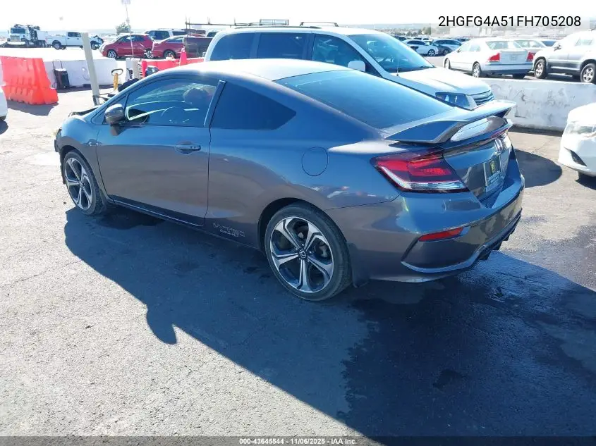 2HGFG4A51FH705208 2015 Honda Civic Si