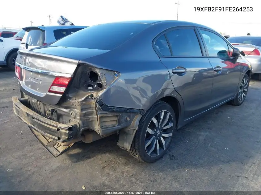 19XFB2F91FE264253 2015 Honda Civic Ex-L