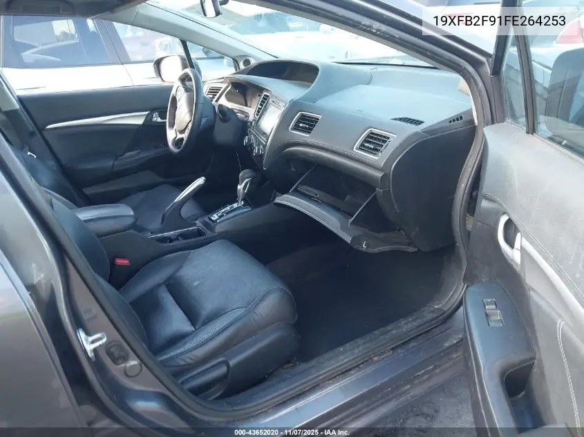 19XFB2F91FE264253 2015 Honda Civic Ex-L