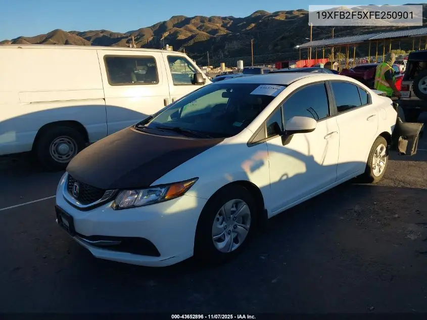 19XFB2F5XFE250901 2015 Honda Civic Lx