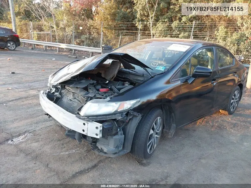 19XFB2F85FE214155 2015 Honda Civic Ex