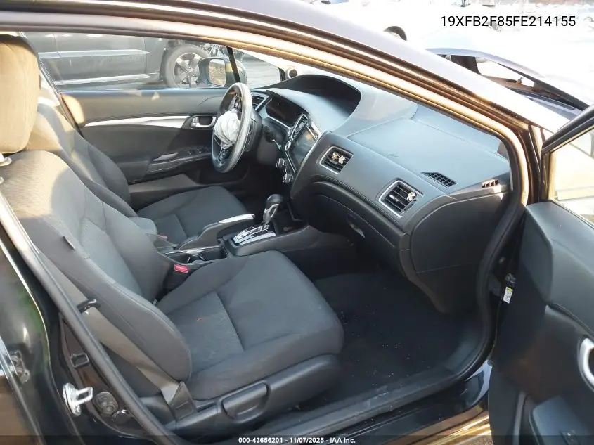 19XFB2F85FE214155 2015 Honda Civic Ex