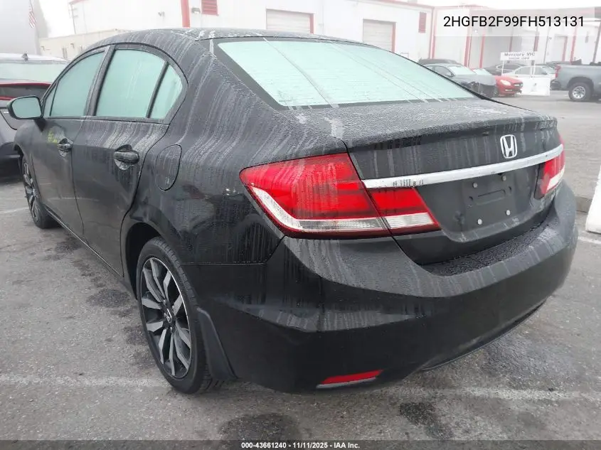 2HGFB2F99FH513131 2015 Honda Civic Ex-L