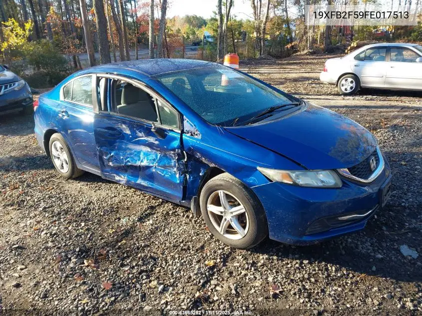 19XFB2F59FE017513 2015 Honda Civic Lx