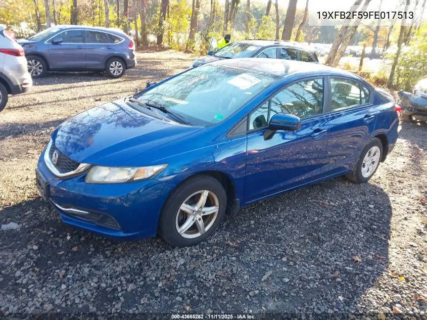 19XFB2F59FE017513 2015 Honda Civic Lx
