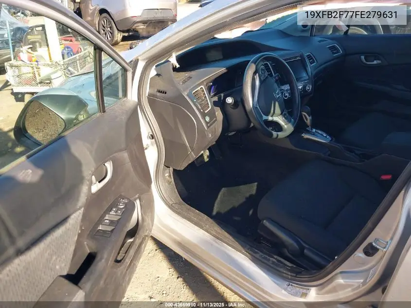 19XFB2F77FE279631 2015 Honda Civic Se