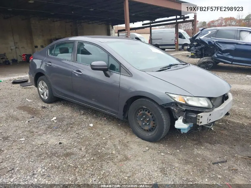 19XFB2F57FE298923 2015 Honda Civic Lx