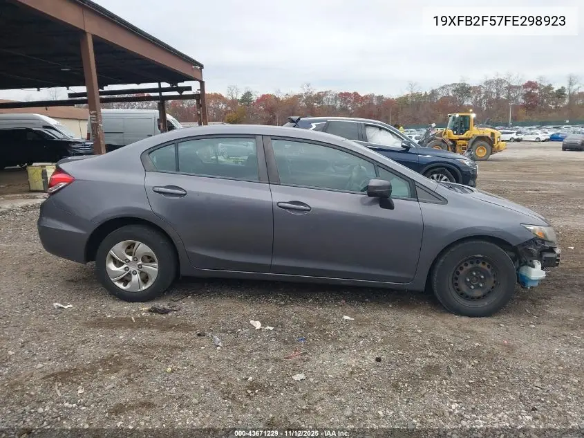 19XFB2F57FE298923 2015 Honda Civic Lx
