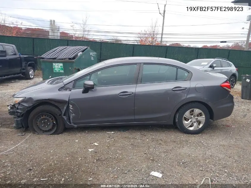 19XFB2F57FE298923 2015 Honda Civic Lx