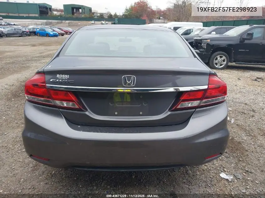 19XFB2F57FE298923 2015 Honda Civic Lx