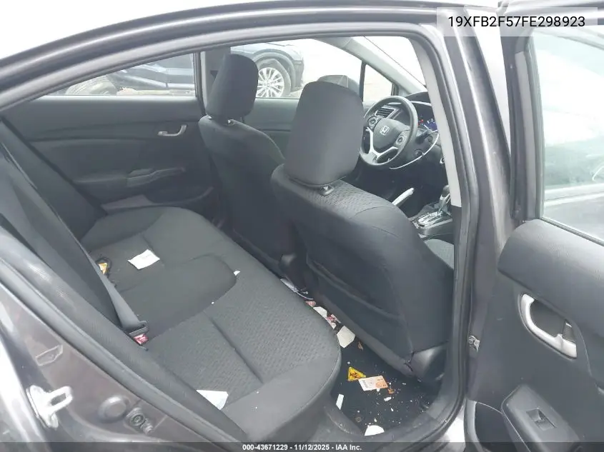 19XFB2F57FE298923 2015 Honda Civic Lx