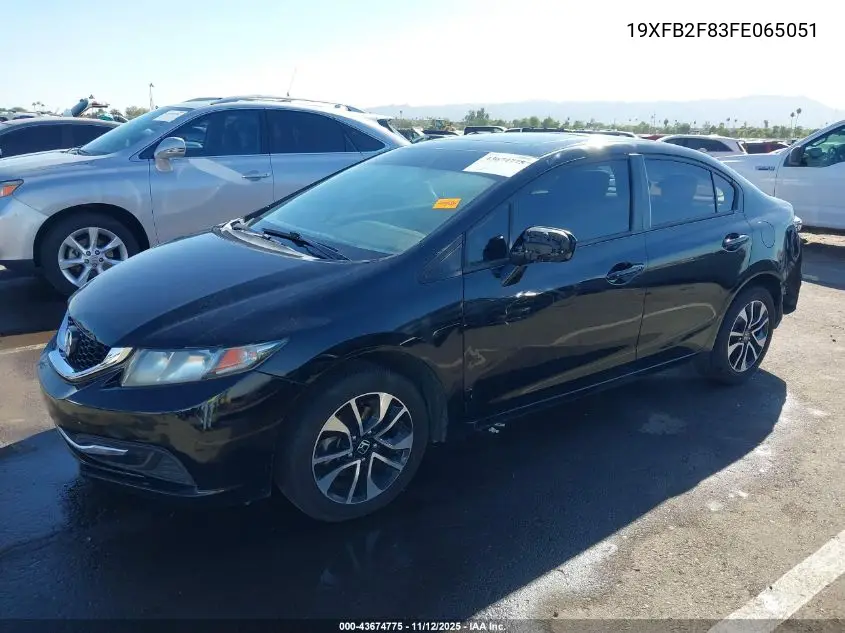 19XFB2F83FE065051 2015 Honda Civic Ex