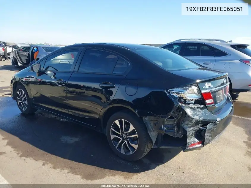 19XFB2F83FE065051 2015 Honda Civic Ex