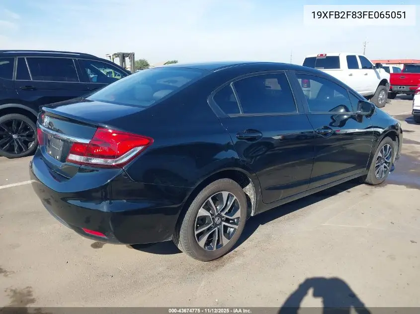 19XFB2F83FE065051 2015 Honda Civic Ex