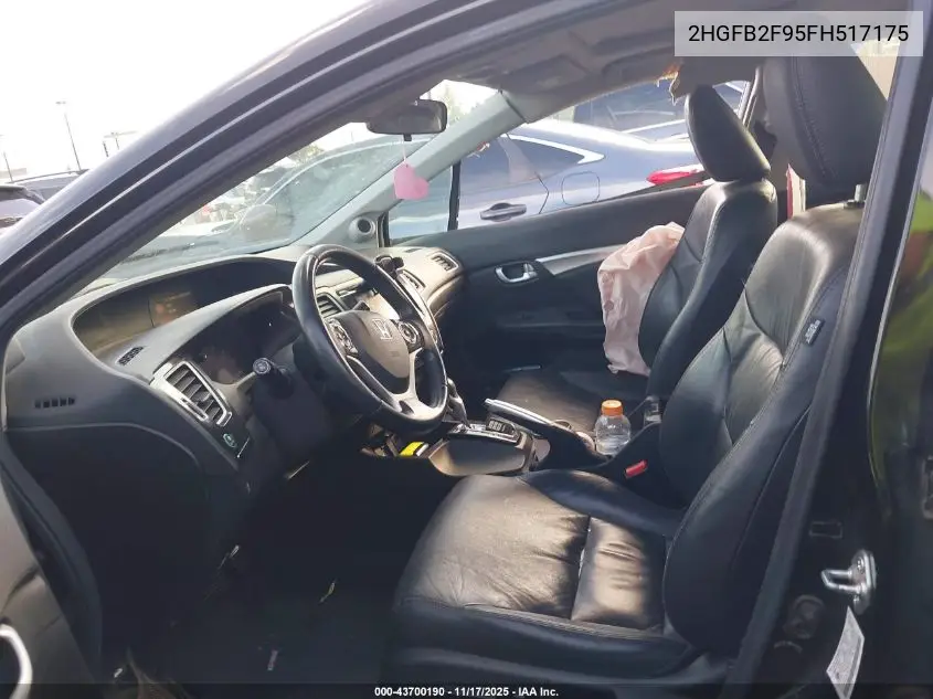 2HGFB2F95FH517175 2015 Honda Civic Ex-L