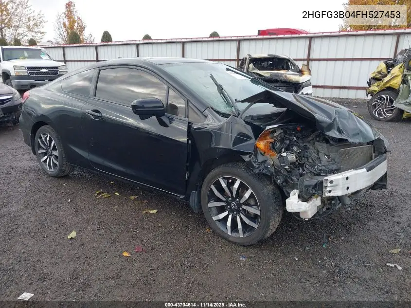 2HGFG3B04FH527453 2015 Honda Civic Ex-L