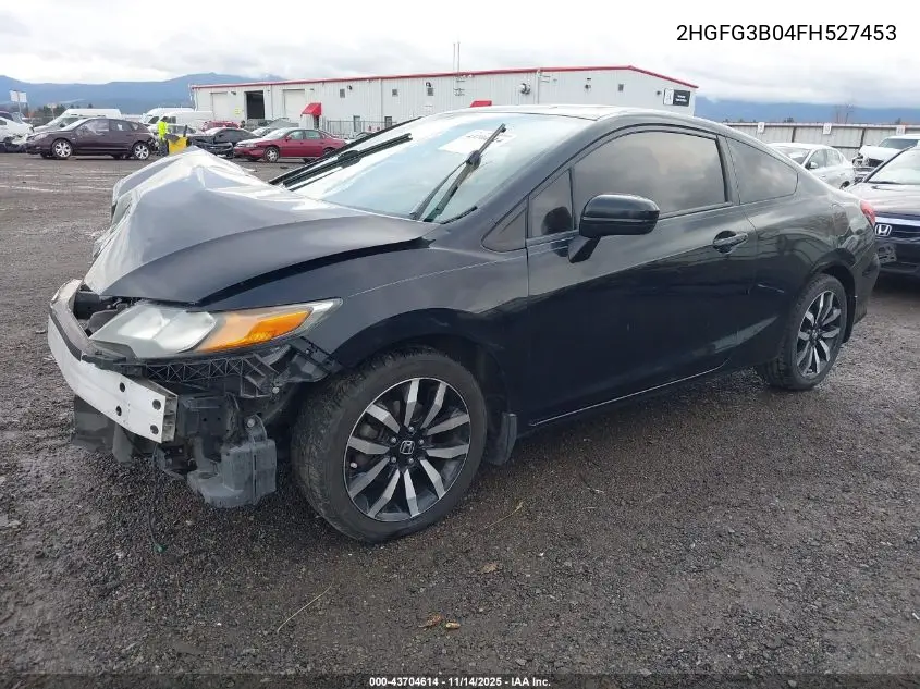 2HGFG3B04FH527453 2015 Honda Civic Ex-L